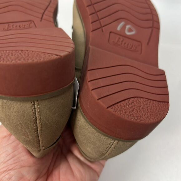 Bass Tan faux suede bucks size 12 NWT - Picture 7 of 10